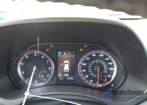 2020 Hyundai Veloster Turbo z USA, uszkodzony, nr VIN KMHTH6AB2LU022387